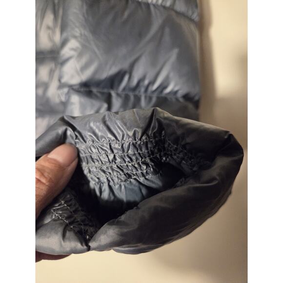 Eddie Bauer Womens L 650 Down Packable Lightweight Jacket Puffer Coat Black - Picture 5 of 10